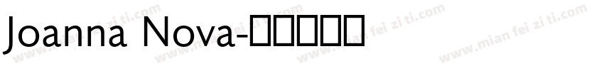 Joanna Nova字体转换